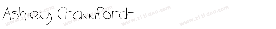 Ashley Crawford字体转换